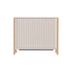 Portfolioschrank LINUS, mit Querrollladen; B 110,4 x H 131,8 x T 45,5 cm mit Holzfüßen