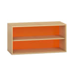 Pureo Regalschrank Acryl, offen B100 x H50 x T42 cm