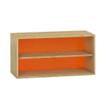 Pureo Regalschrank Acryl, offen B100 x H50 x T42 cm