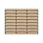 Pureo Eigentumsschrank, Dekor B100 x H75 x T42 cm