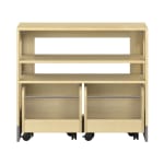 Pureo Regal für Rollkästen B100 x H87,5 x T42 cm