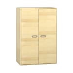 Pureo Materialschrank mit Türen B100 x H150 x T60 cm