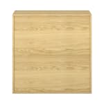 Pureo Doppeltürenschrank mit Rollböden B100 x H100 x T60 cm