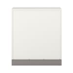 Pureo Rückzugsschrank mit Spiegel B100 x H100 x T60