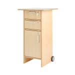 Stehtisch mit 2 Schubfächer, 1 Tür, H 105 cm