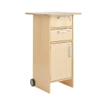 Stehtisch mit 2 Schubfächer, 1 Tür, H 105 cm