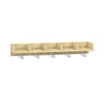 Mützenablage Lyra niedrig 5 Fächer, Dekor, B99,5 x H15 x T22 cm