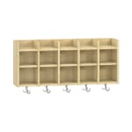 Doppelablage Lyra offen 5 Fächer, Dekor,B99,5 x H42,5 x T22 cm
