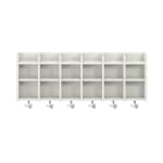 Doppelablage Lyra offen 6 Fächer, Dekor, B119,1 x H42,5 x T22 cm