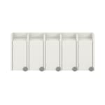 Doppelablage Lyra 5 Türen links, B99,5 x H42,5 x T33 cm
