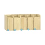 Doppelablage Lyra 5 Türen rechts, B99,5 x H42,5 x T33 cm