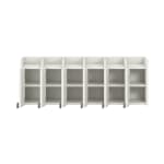 Doppelablage Lyra 6 Türen links, B 119,1 x H42,5 x T33 cm
