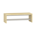 Garderobenbank Lyra mit Schuhrost, B80 x H26 x T33 cm