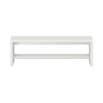Garderobenbank Lyra mit Schuhrost, B80 x H26 x T33 cm
