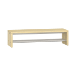 Garderobenbank Lyra mit Schuhrost, B99,5 x H26 x T33 cm