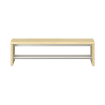 Garderobenbank Lyra mit Wandabstand, B89,8 x H26 x T45 cm