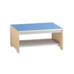 Garderobenbank YUNA mit Schuhablage, div. Farben, B 120 x H 35 x T 33 cm
