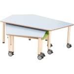Kita-Tisch Tabulo, Winkelform, 120x120