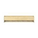 Mützenablage YUNA, versch. Hakenfarben, 6 Fächer, B 120 x H 25,6 x T 22,1 cm