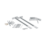 Wand-Boden-Befestigungsset, Wandabstand 8,9 cm