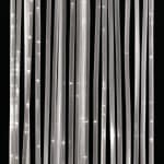 Lichtwasserfall-Komplettpaket gerade, Länge der Glasfaserstränge 200 cm