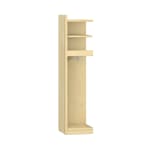 Garderobenschrank YUNA, Anbaumodell, 2 Fächer, B 29 x H 122 x T 33 cm