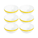 ARCOROC Brush yellow Schalen, Ø 12 cm, 6 Stück