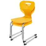 Freischwingerstuhl solit:sit® swing, Modell B, Kunststoff-Schale, div. Farben, Gr. 6, Sitzh. 46 cm