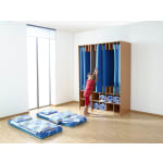 Liegepolster-/Deckenschrank für Wolldecken, H 196,8 x B 120,1 x T 62 cm