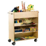 Material- und Themenwagen 100x110x48cm