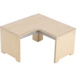 Innenecke Garderobenbank YUNA mit Schuhablage, div. Farben, H 26 x T 33 cm