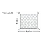 Sonnschutzanlage, Premium-Qualität, 4 x 4 m