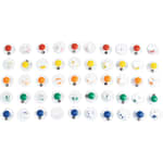 Stempel-Mix, 50-teilig