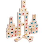 HABA Pro Bausatz Glitzersteine, 46 Teile