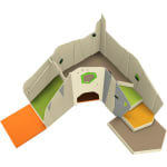 Spielhaus grow.upp Fuchsbau, links