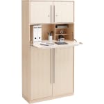 Schrank-Arbeitsplatz