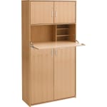 Schrank-Arbeitsplatz Forminant, B 100 x H 182 x T 39,4 cm