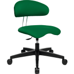 Ortho-ErzieherInnenstuhl Stoff, div. Stoffe, Sitzh. 34 - 47 cm