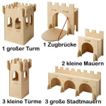 Ritterburg, 10-teilig