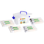 Pinsel-Set in Aufbewahrungsbox, 192 Stück