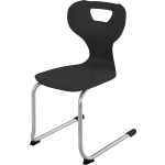Freischwingerstuhl solit:sit® swing, Modell B, Kunststoff-Schale, div. Farben, Gr. 6, Sitzh. 46 cm