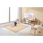 Bauteppich, Sandbeige, 2 x 2 m