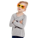 Papp-Brille blanko, 160 Stück