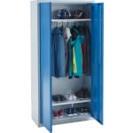 Garderobenschrank für 8 - 10 Kinder, B 95 x H 165 x T 45 cm