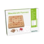 HABA Pro Steckbrett Formen, 498-teilig