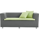 2-Sitzer mit Kissen
