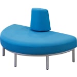 Sofa Rebello Halbkreis, div. Stoffe