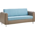 Sofa 3-Sitzer, div. Stoffe, B 192 x H 90 x T 82 cm