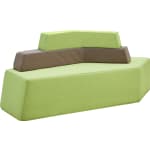 Vorlesesofa grow.upp, Kunstleder, div. Farben