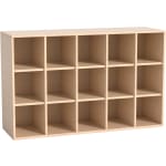 Eigentumsschrank move upp® mit 15 Fächer, B 125 x H 79 x T 38 cm